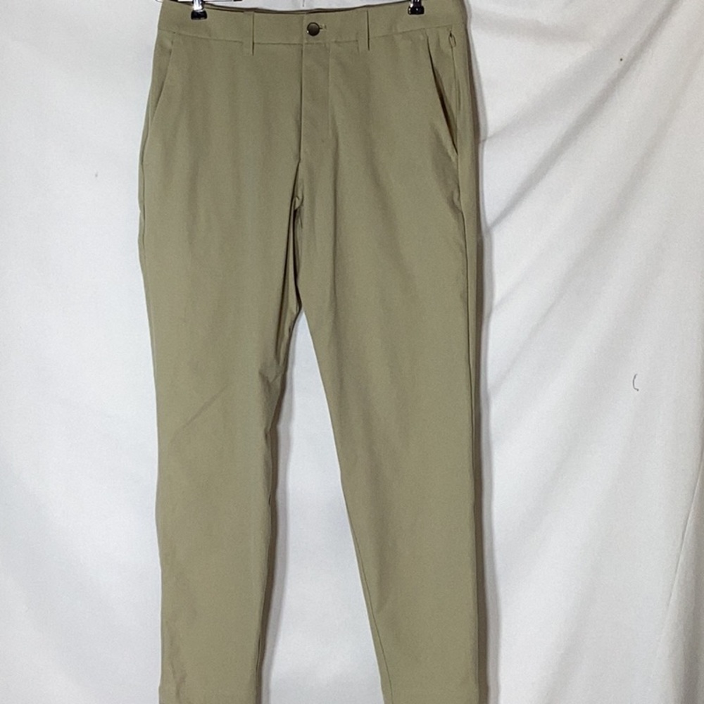 Men’s LULULEMON ABC Classic Fit Trouser Tan 30x29 - Picture 7 of 11